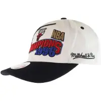 Mitchell & ness 96 Chicago Bulls Champions Wave Heren Witte Pet