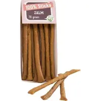 100% 100%-Zalm-sticks-hondensnacks-10 x 50 gram