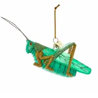 Kurt S. Adler Ornament glas krekel l10 cm