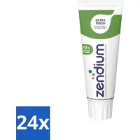 Zendium 24 x Tandpasta Extra Fresh 75 ml - Tandpasta - Enzymen - Natuurlijke Tandpasta - Mondverzorging - Gaatjes Voorkomen
