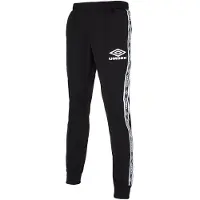 Umbro Taped Heren Zwarte Track Broek