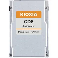 Kioxia CD8-V Serie KCD8XVUG6T40 - SSD - Voor diverse toepassingen - 6400 GB - SSD voor datacenters - intern - 2.5" (6.4 cm) - PCIe 4.0 x4 (NVMe)