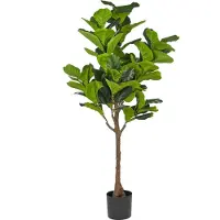 Beliani FIG TREE - Kunstplant - Groen - 162 cm - Synthetisch materiaal