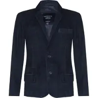 Infinity Leather Blazer suède jas Zachte Italiaanse leren jas