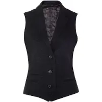 TruClothing Dames Tweed jaren 1920 visgraat marine gilet