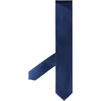 Hackett London Satijn Twill Solid Herenstropdassen Blauw