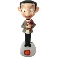 TGL Mr. Bean met beer solar. Beweegt bij kunstlicht en zonlicht