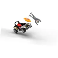 Bandai - Stuntman Stu - Crash Buggy - Stunt Toy - Stuntfiguur Inbegrepen - Crash Game met Pull-Bottom Vehicle - Speelgoed voor kinderen van 4+ - COSS8373