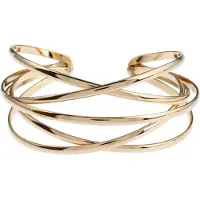 Marama - armband Arame Goud - damesarmband - metaal met gold plating - lood en nikkelvrij