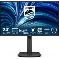 Philips 3000 series 24B2N3200D/00 computer monitor 61,2 cm (24.1") 1920 x 1200 Pixels WUXGA LCD Zwart