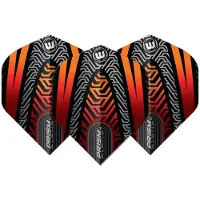 Winmau Prism Alpha Black Orange V2 - Dart Flights
