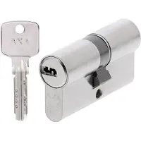 Axa Veiligheidscilinder - Comfort Security - Cilinderslot - incl. 3 sleutels - SKG2 - Vernikkeld - 30/30 mm