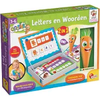 Lisciani - Carotina - Letters en woorden 2 in 1 magnetisch en elektronisch