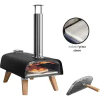 Boska Pizzaoven Pro Pellet Black / Brown / Silver