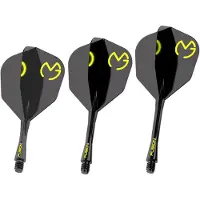 Winmau Fusion Michael van Gerwen Green Black NO6 - Dart Flights