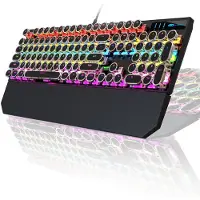 MageGee MK-Storm - Mechanisch Gaming Toetsenbord - Gaming Keyboard - RGB - Incl. Polssteun