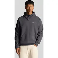 Lyle & Scott Geborduurde Hoodie in Donkergrijs
