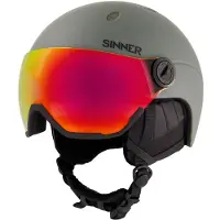 Sinner Skihelm Titan Visor Matte Moss Green 2024-S