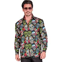 Widmann - Dia de los muertos herenshirt - XXL
