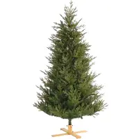 Molecule Our Nordic Christmas 31HARKDG183Arkansas Dark Green Wooden LB Base - 183 cm