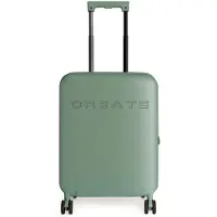 Create - Opvouwbare harde handbagagekoffer van polycarbonaat met TSA-slot en multidirectionele wielen - Sage - LUGGAGE STUDIO FOLDABLE