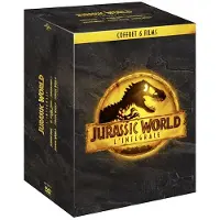 Universal Pictures COFFRET JURASSIC PARK &AMP; JURASSIC WORLD-FR