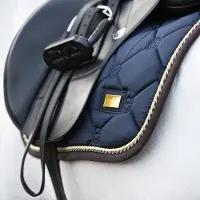 Equestrian Stockholm Zadeldek Royal Classic Donkerblauw