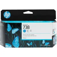 HP Inktcartridge 738 (498N5A) Cyaan