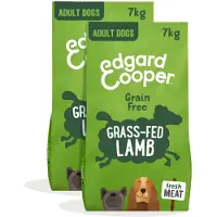 Edgard & Cooper 2x Hondenvoer Droog Graslam 7 Kg