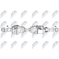 NTY NPW-CT-167 Aandrijfas