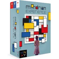 MNKY Entertainment spel Mondrian Experience bordspel kunst.