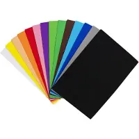 Panduro Hobbyrubber - 30x23 cm - 14 stuks - basiskleuren