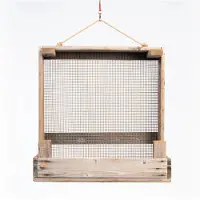 Die Stadtgärtner Vintage Uienzeef - houten decoratie - smalle tuinplank 50 x 26,5 x 61 cm - rustiek en handgemaakt - inclusief bevestigingsmateriaal