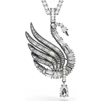 Swarovski Swan hanger en broche 5723411 | luxe zwarte sieraden voor statement choker broche en ketting stijlen