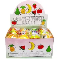 Duckiez Anti-stress Bal Fruit - 24 stuks