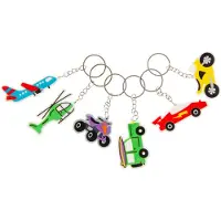 Duckiez Sleutelhanger Voertuigen - 48 stuks