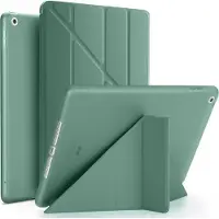 SBVR Tablet Hoes geschikt voor iPad Air 2 Hoes - iPad Hoes 2014 - 9.7 inch - Smart Cover - Donkergroen