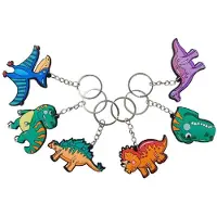 Duckiez Sleutelhanger Dinosaurus - 12 stuks
