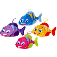 Duckiez Pluche Super Soft Kleurrijke Clownvis - 24 stuks