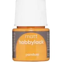 Panduro Hobbylak mat - 45 ml - oranje