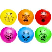 Duckiez Bal Monster Gezicht - 10 stuks