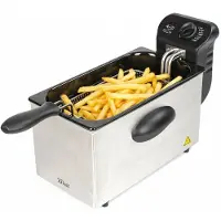 Zilan ZLN1819 Frituurpan– 3L – RVS – 2180 Watt Friteuse - Met Koude Zone & Uitneembare Binnenpan