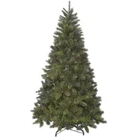 Molecule National Tree Company 31HFOGM70 Frosted Ontario Medium Green Hinged 213 cm
