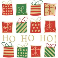 Papstar servetten kerstmotief Cold Winter