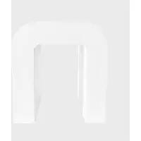 Homla - Stool - Wood - 40x44x48 cm - ESCURO