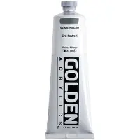 Golden Heavy Body Acrylverf N4 Neutraal Grijs 148 ml