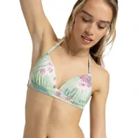 Roxy Into The Sun Molded Tri Bikinitop Groen XL Vrouw