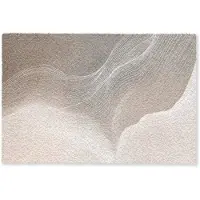 MuchoWow Deurmat 60x40 cm - Droogloopmat Golvende lijnen - Luchtstromen - Harmonieus - Mat voor binnen - Schoonloopmat - Deurmatten met print - Inloopmat