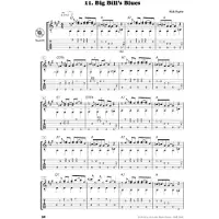 ACOUSTIC MUSIC BOOKS Fingerstyle blauws Collection Rick Payne, gitaar, met CD - Educatief