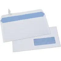 GPV Enveloppen C5 162x229mm wit met venster, 500 stuks